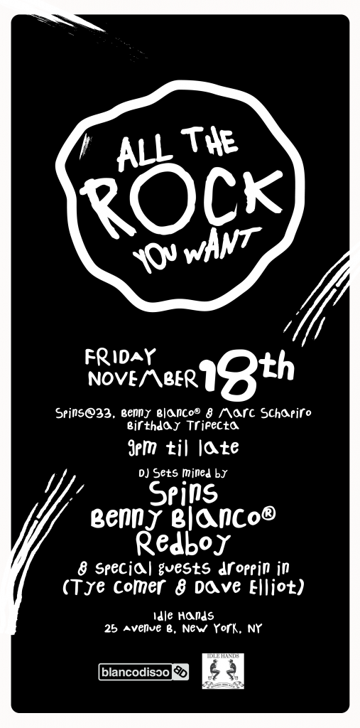 All The ROCK You Want Flyer